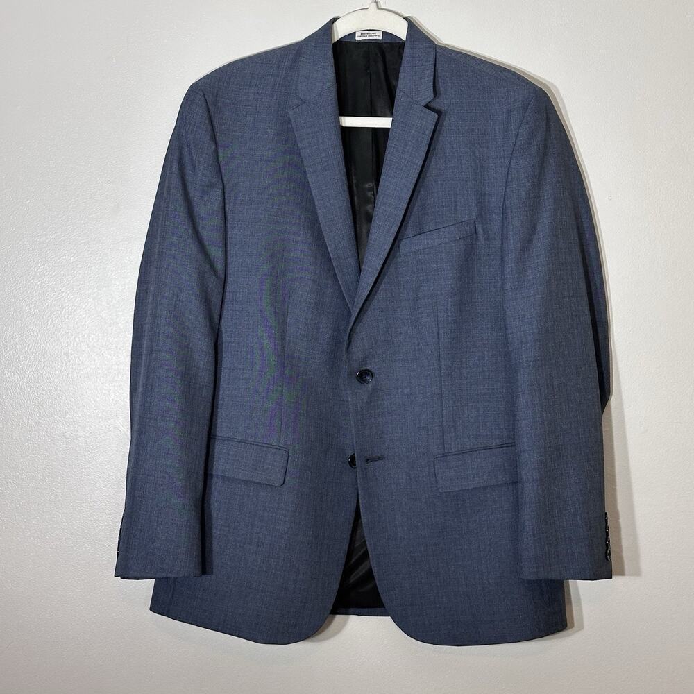 Calvin Klein Mens Suit Jacket Blazer Size M US 36 Navy Blue